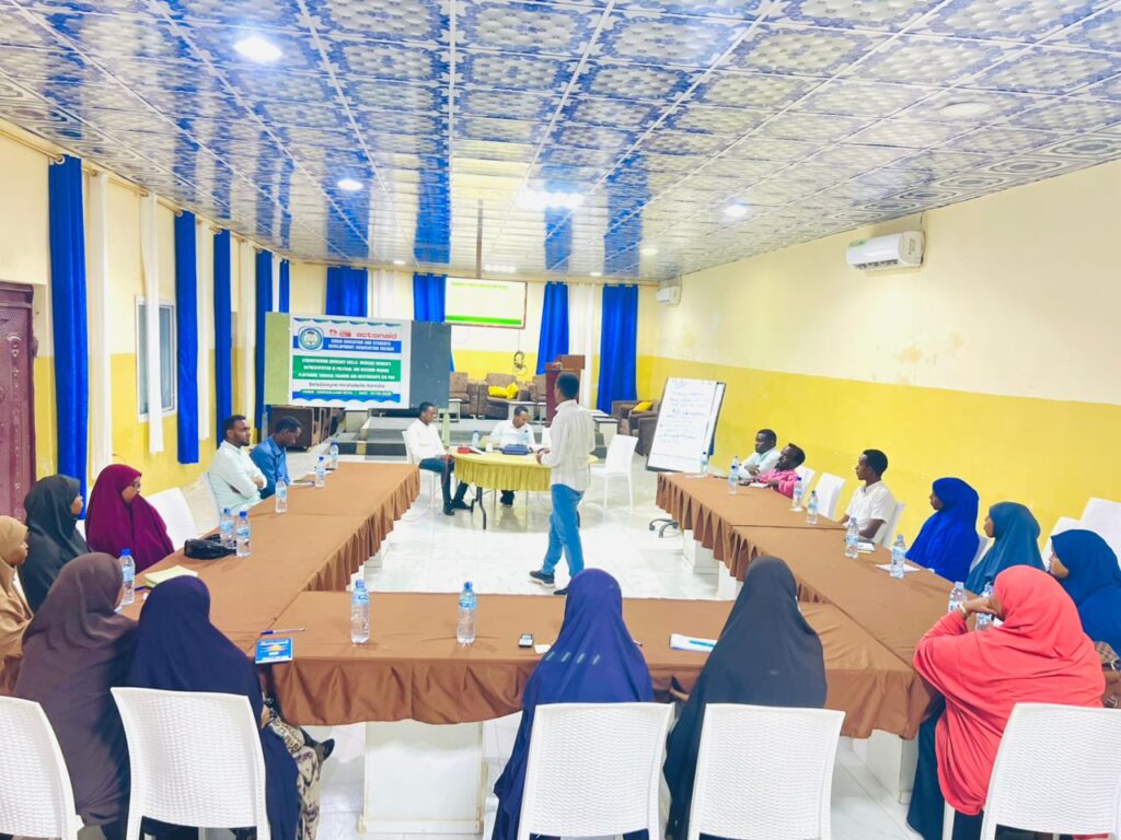 Strengthening Advocacy Skills training Beledweyne-Somalia .